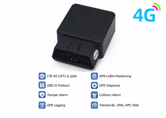 Easy Installation 4G GPS Tracker OBD Positioning Device Vehicle Car GSM Diagnostics LTE